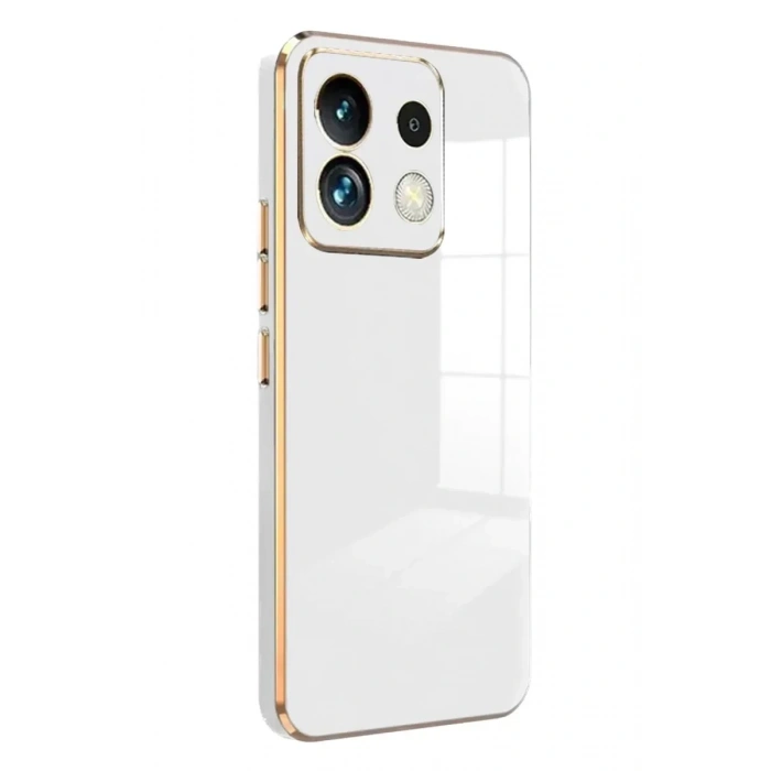 USLUCAN ALIŞVERİŞ Xiaomi Redmi Note 13 Pro 5G Kılıf Volet Silikon - Beyaz