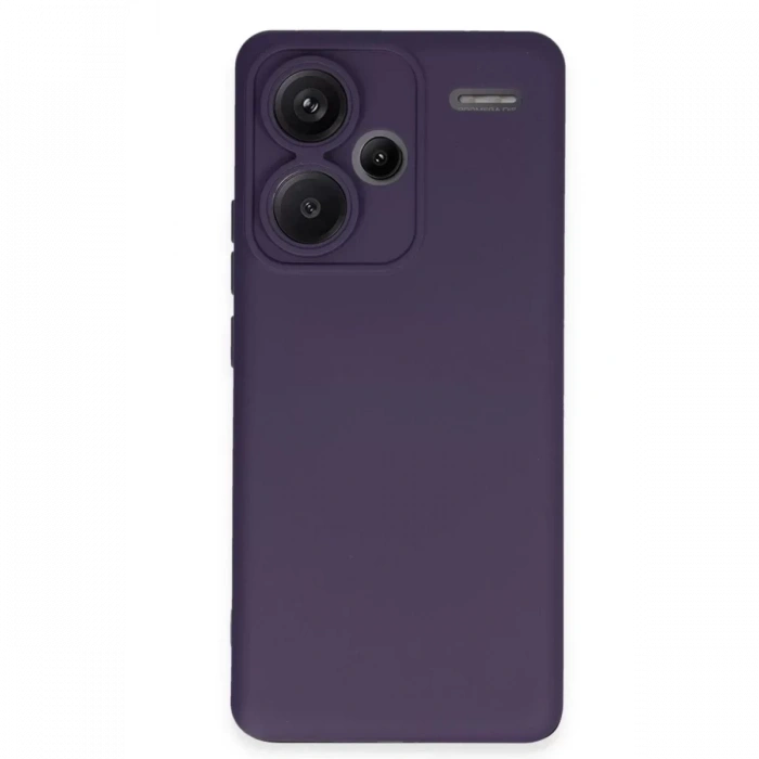 USLUCAN ALIŞVERİŞ Xiaomi Redmi Note 13 Pro Plus Kılıf Nano içi Kadife Silikon - Mor