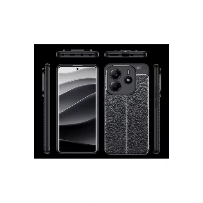 USLUCAN ALIŞVERİŞ Xiaomi Redmi Note 14 4G Kılıf Auto Focus Kapak - Lacivert