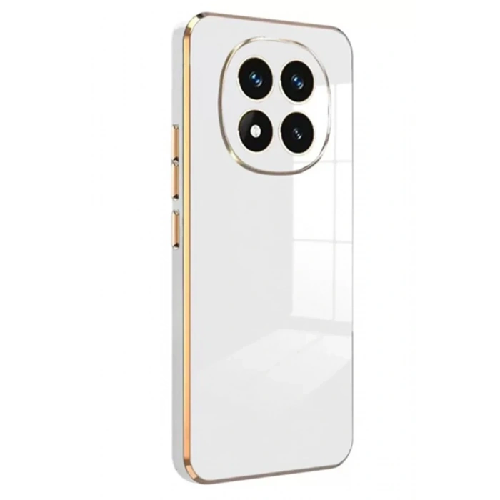 USLUCAN ALIŞVERİŞ Xiaomi Redmi Note 14 Pro 4G Kılıf Volet Silikon - Beyaz
