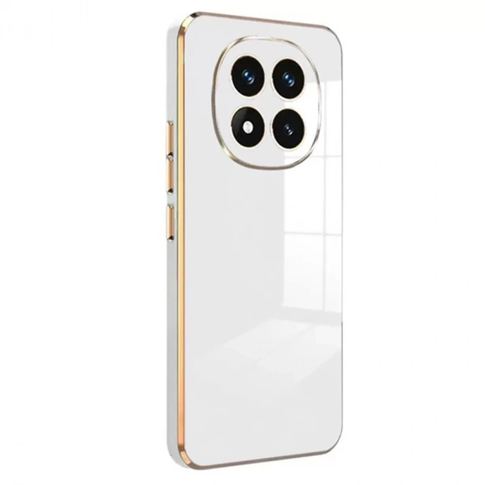 USLUCAN ALIŞVERİŞ Xiaomi Redmi Note 14 Pro 4G Kılıf Volet Silikon - Beyaz