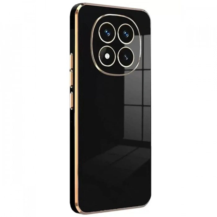 USLUCAN ALIŞVERİŞ Xiaomi Redmi Note 14 Pro 4G Kılıf Volet Silikon - Siyah