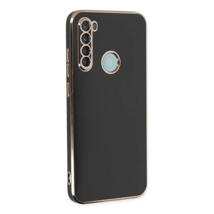USLUCAN ALIŞVERİŞ Xiaomi Redmi Note 8 Kılıf Volet Silikon - Siyah