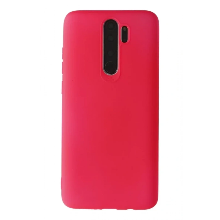 USLUCAN ALIŞVERİŞ Xiaomi Redmi Note 8 Pro Kılıf First Silikon - Pembe