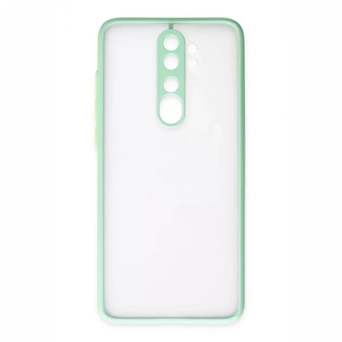 USLUCAN ALIŞVERİŞ Xiaomi Redmi Note 8 Pro Kılıf Montreal Silikon Kapak - Turkuaz