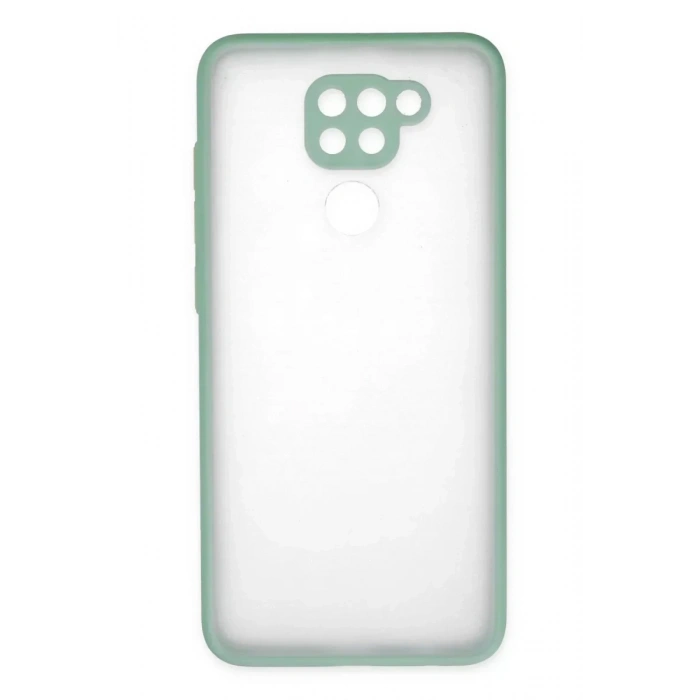 USLUCAN ALIŞVERİŞ Xiaomi Redmi Note 9 Kılıf Montreal Silikon Kapak - Turkuaz