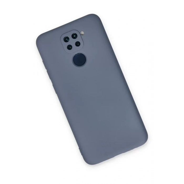 USLUCAN ALIŞVERİŞ Xiaomi Redmi Note 9 Kılıf Nano içi Kadife Silikon - Gri