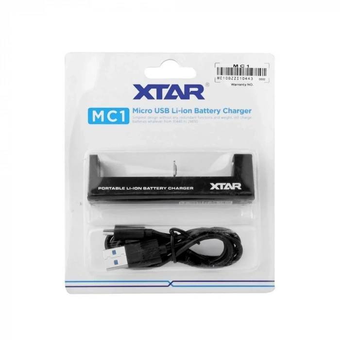 USLUCAN ALIŞVERİŞ Xtar MC1 Li-ion Pil Şarj Cihazı