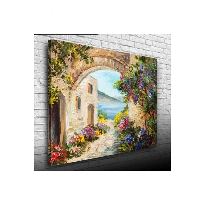 USLUCAN ALIŞVERİŞ Yağlı Boya Yazlık Canvas Tablo (50x70)