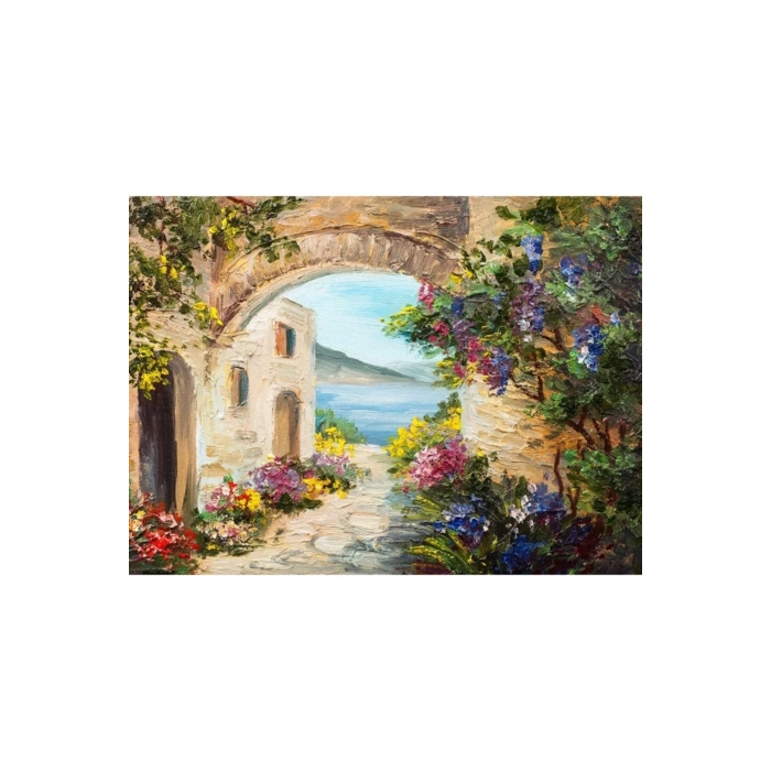 USLUCAN ALIŞVERİŞ Yağlı Boya Yazlık Canvas Tablo (50x70)