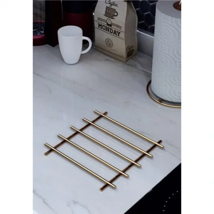 USLUCAN ALIŞVERİŞ Yanmaz Paslanmaz Çelik Nihale Gold Renk