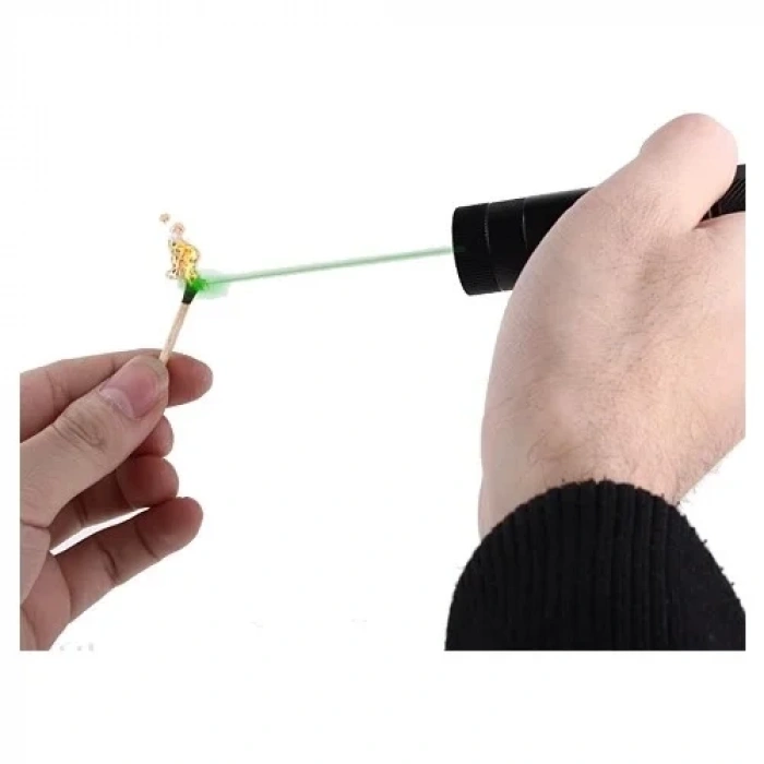 USLUCAN ALIŞVERİŞ Yeşil Şarjlı Lazer Pointer 5000 (Yakar)