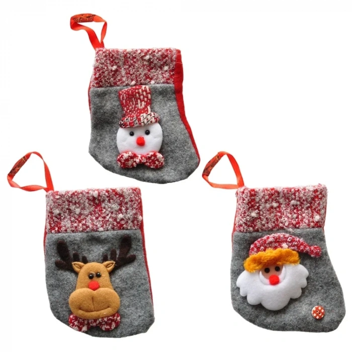 USLUCAN ALIŞVERİŞ Yılbaşı Dekor Çorap