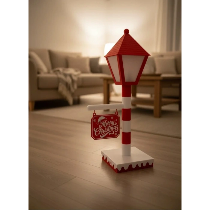 USLUCAN ALIŞVERİŞ YILBAŞI TABELALI LAMBA