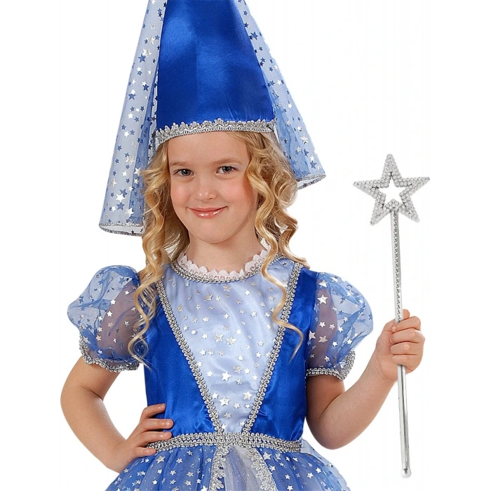 USLUCAN ALIŞVERİŞ Yıldız Şekilli Peri Asası Gümüş Renk