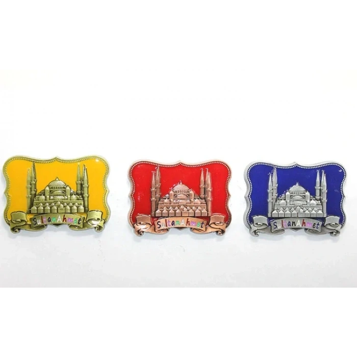 USLUCAN ALIŞVERİŞ Yöresel Sultanahmet Magnet Kare Tasarım