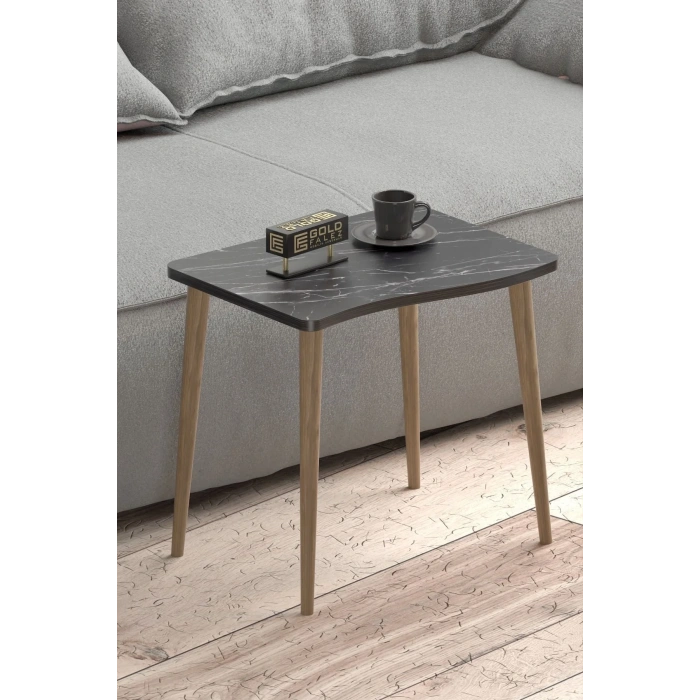 USLUCAN ALIŞVERİŞ Zigon Sehpa Ahşap 4lü Bendir KR