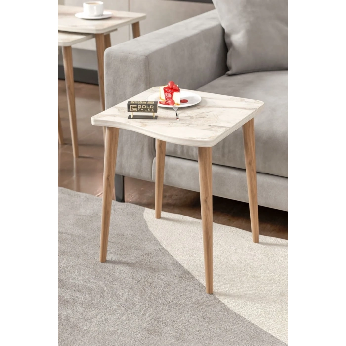 USLUCAN ALIŞVERİŞ Zigon Sehpa Ahşap 4lü Efes KR