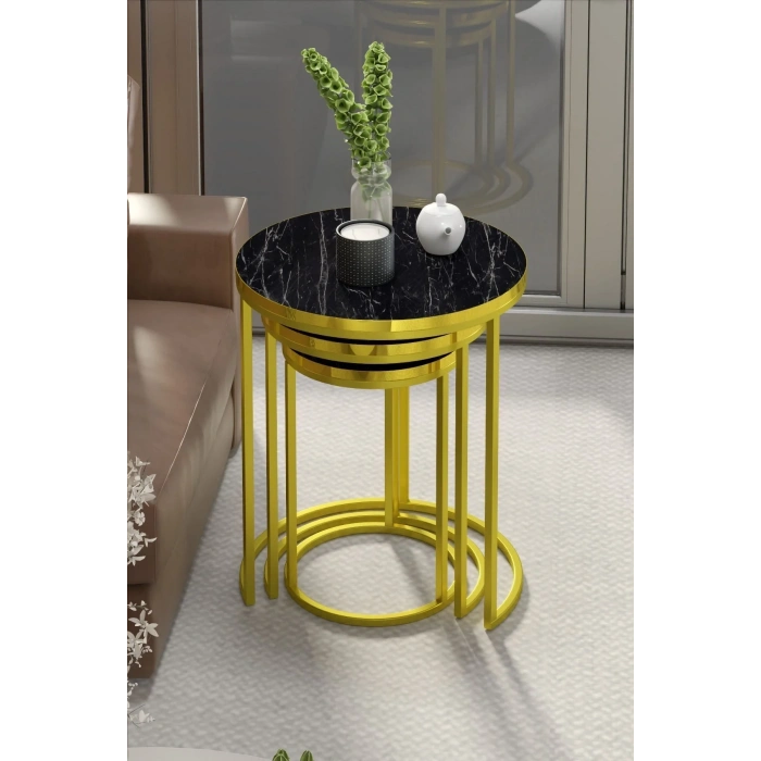 USLUCAN ALIŞVERİŞ ZİGON SEHPA C LÜX GOLD BENDİR