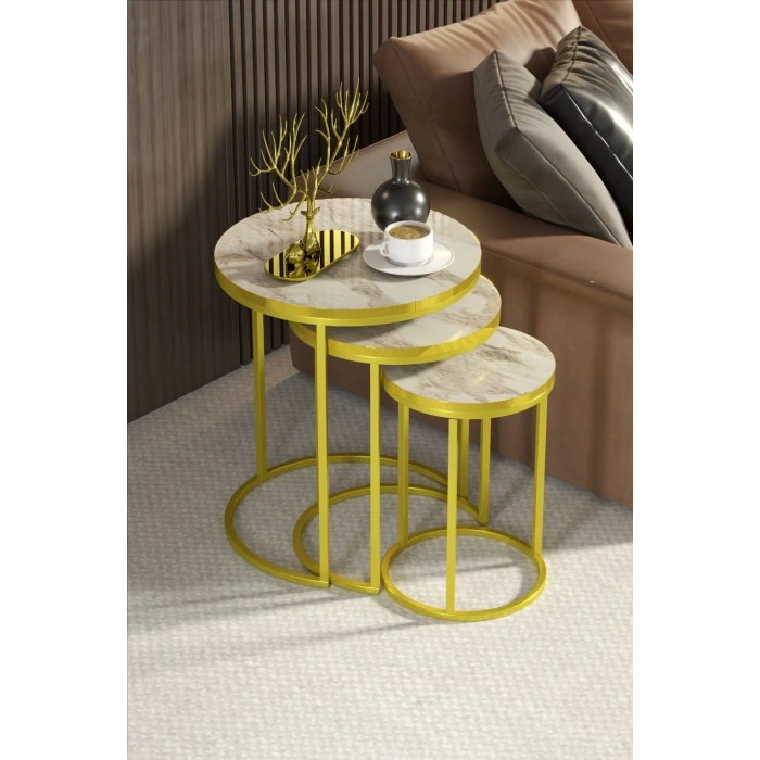 USLUCAN ALIŞVERİŞ ZİGON SEHPA C LÜX GOLD EFES