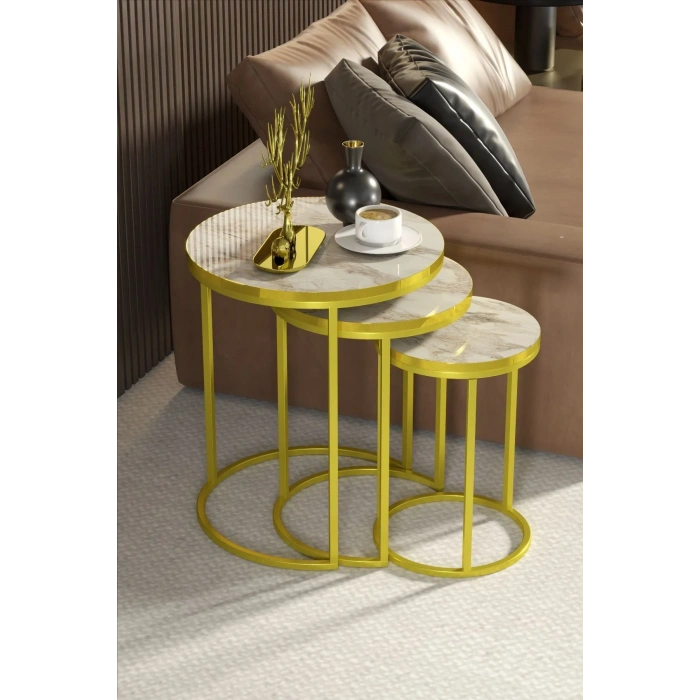 USLUCAN ALIŞVERİŞ ZİGON SEHPA C LÜX GOLD EFES