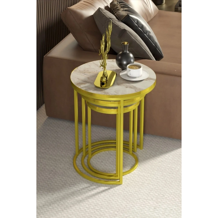 USLUCAN ALIŞVERİŞ ZİGON SEHPA C LÜX GOLD EFES