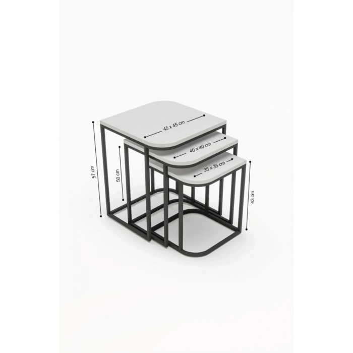 USLUCAN ALIŞVERİŞ Zigon Sehpa Damla Efes