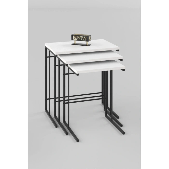 USLUCAN ALIŞVERİŞ ZİGON SEHPA SOLO BEYAZ