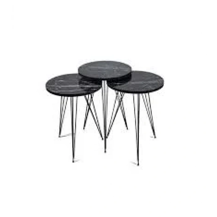 USLUCAN ALIŞVERİŞ Zigon Sehpa Tel Ayak BENDİR