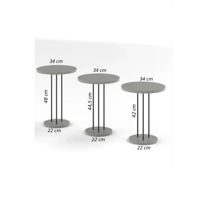 USLUCAN ALIŞVERİŞ Zigon Sehpa Terra Bendir