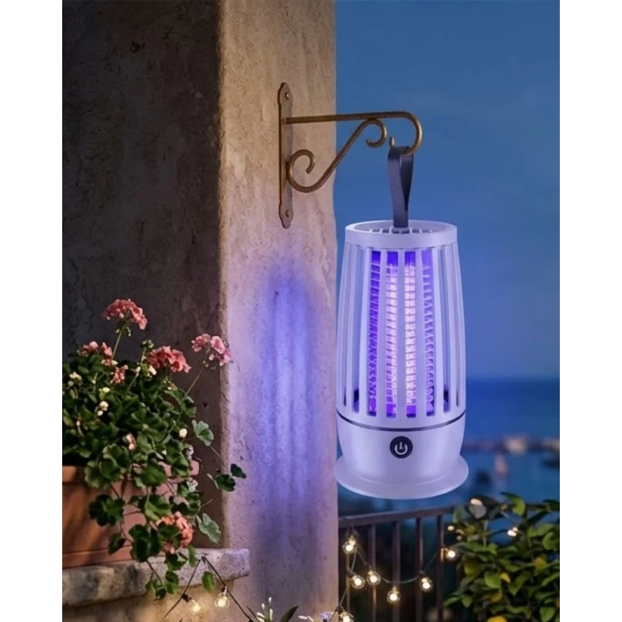 UV Işıklı Elektrikli Böcek Öldürücü Lamba Gece Lambalı Sessiz ve Güvenli Kullanım