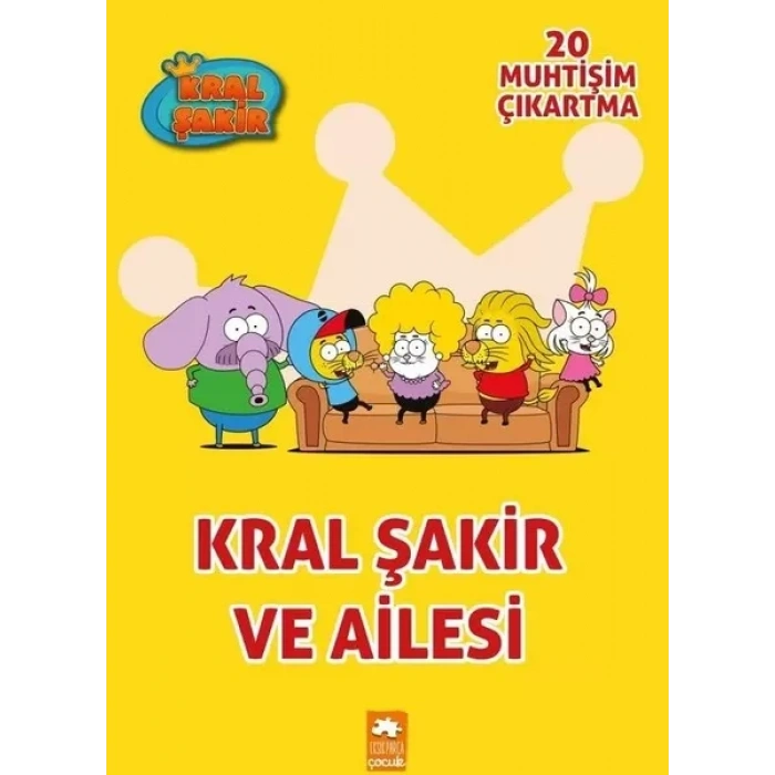 ve Ailesi - Çıkartmalı Boyama Kitabı
