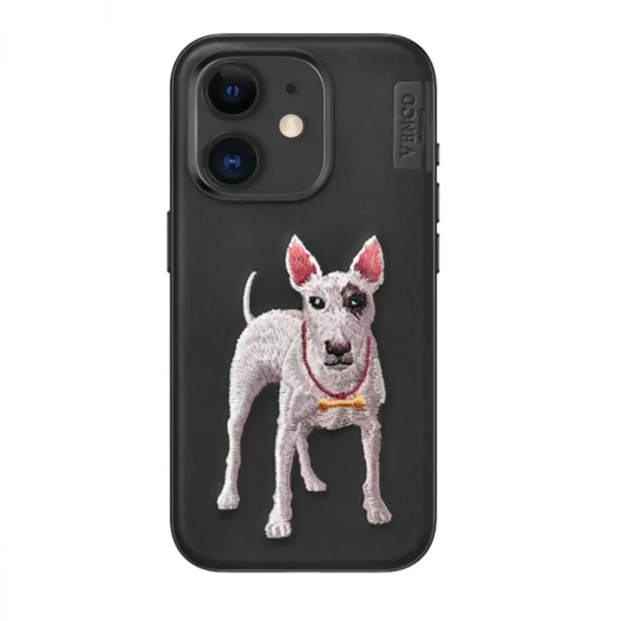 Venco  İphone 11 Perma Desenli Kapak - Siyah