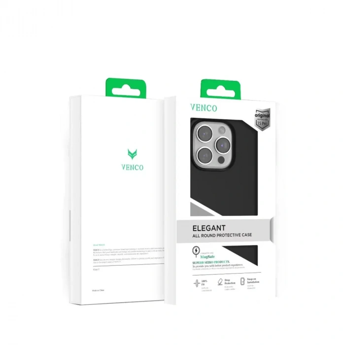 Venco  İphone 14 Pro Max Home Magsafe Kapak - Derin Mor