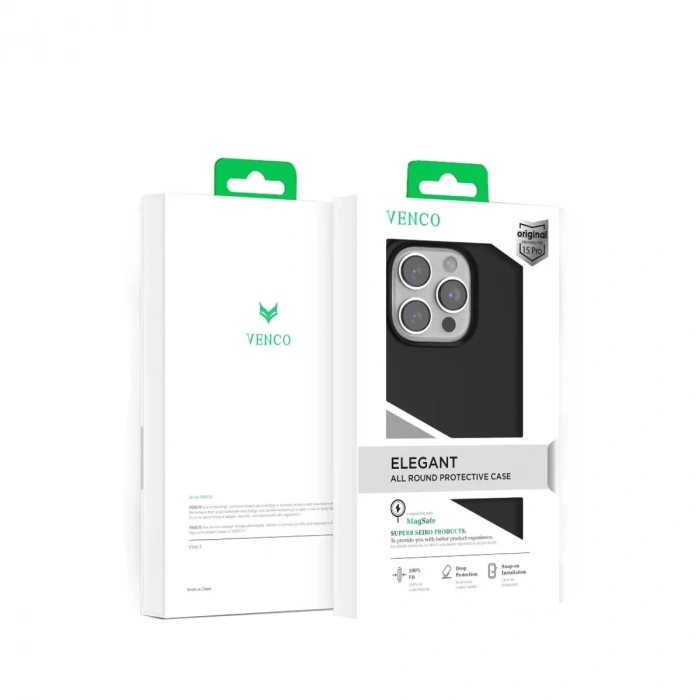 Venco  İphone 15 Pro Home Magsafe Kapak - Turuncu
