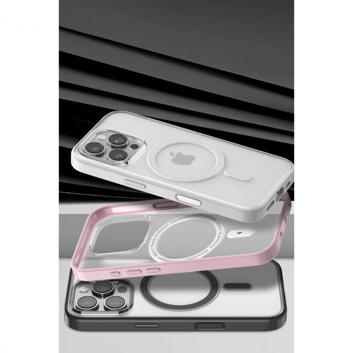 Venco  İphone 15 Pro Max Joly Magsafe Kapak - Beyaz
