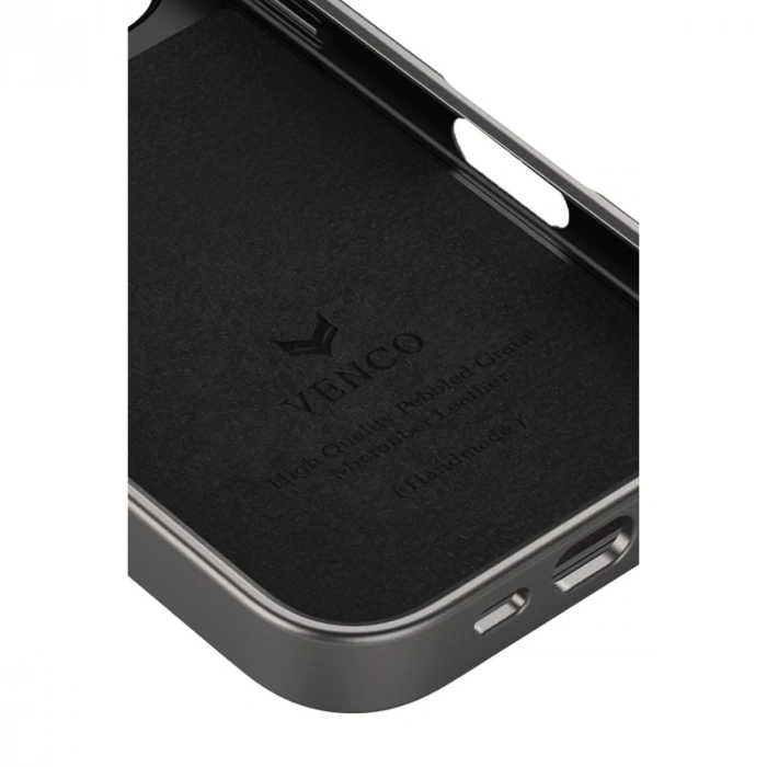 Venco  İphone 16 Pro Brand Kapak - Gümüş