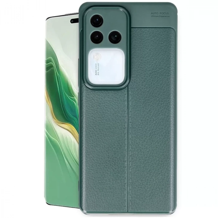 Vivo V30 5g Kılıf Auto Focus Kapak - Koyu Yeşil