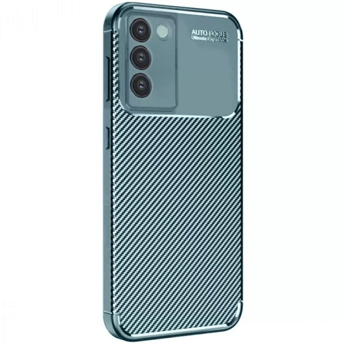 Vivo V30 Lite 4g Kılıf Auto Focus Karbon Kapak - Koyu Yeşil