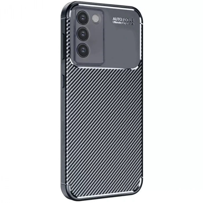 Vivo V30 Lite 4g Kılıf Auto Focus Karbon Kapak - Siyah