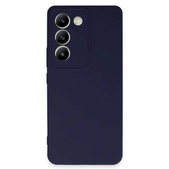 Vivo V30 Lite 4g Kılıf First Silikon - Lacivert