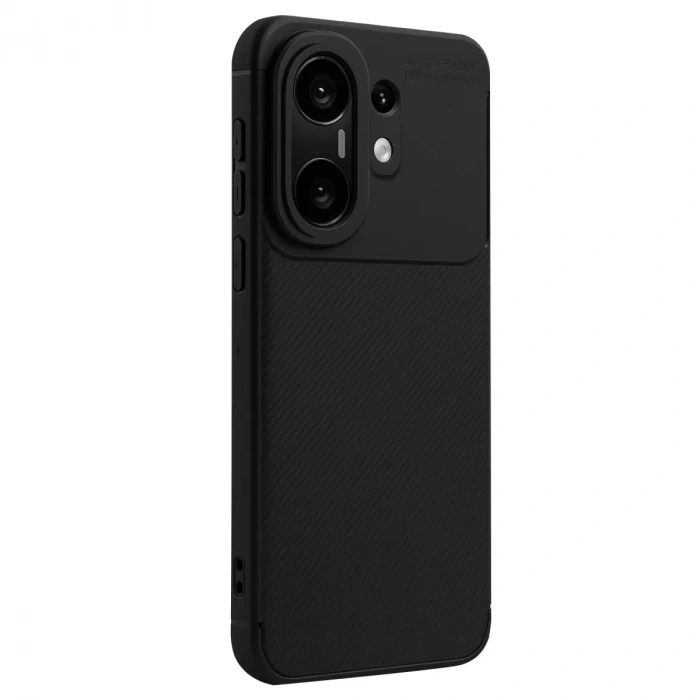 Vivo X200 Fe Auto Focus Karbon Kapak - Siyah