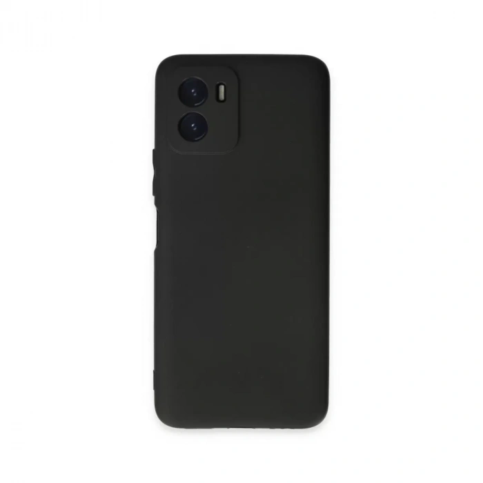 Vivo Y15s Kılıf First Silikon - Siyah
