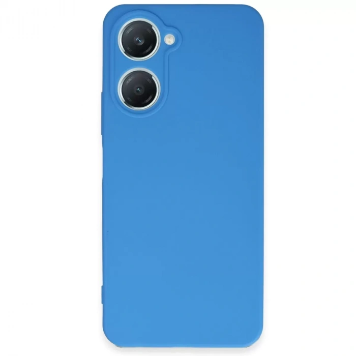 Vivo Y18 Kılıf First Silikon - Mavi