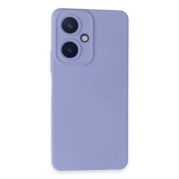 Vivo Y27 Kılıf Nano İçi Kadife Silikon - Lila