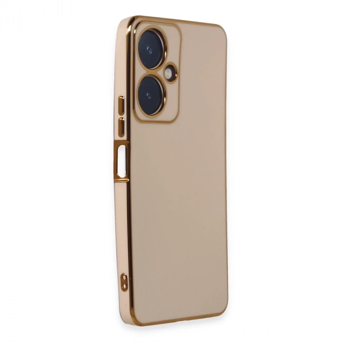 Vivo Y27 Kılıf Volet Silikon - Pembe