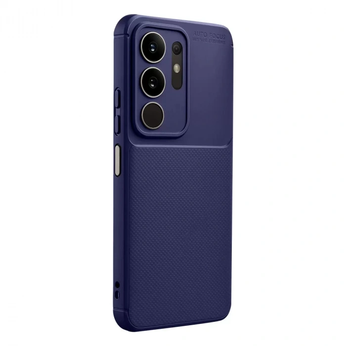 Vivo Y29 4g Auto Focus Karbon Kapak - Lacivert