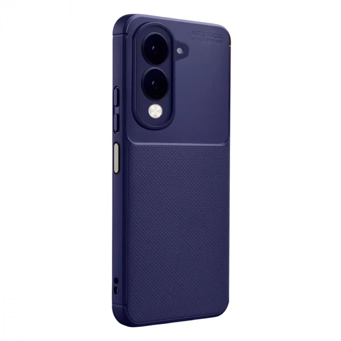 Vivo Y29s Auto Focus Karbon Kapak - Lacivert