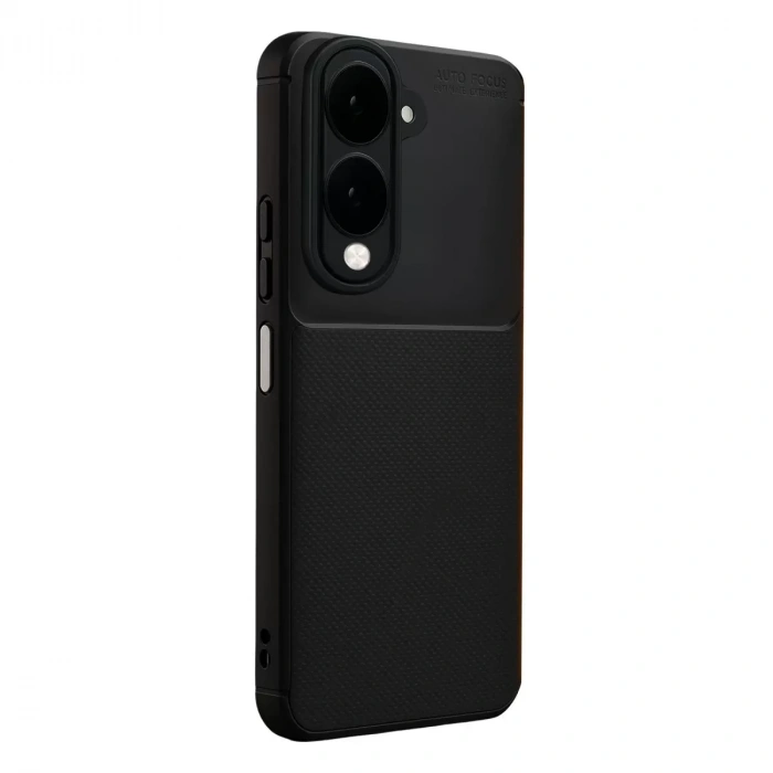 Vivo Y29s Auto Focus Karbon Kapak - Siyah