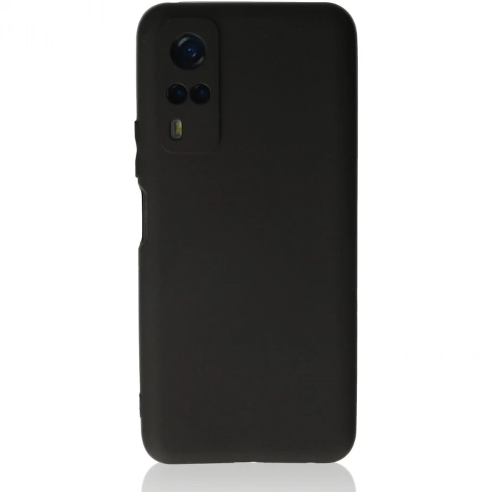 Vivo Y53s Kılıf First Silikon - Siyah